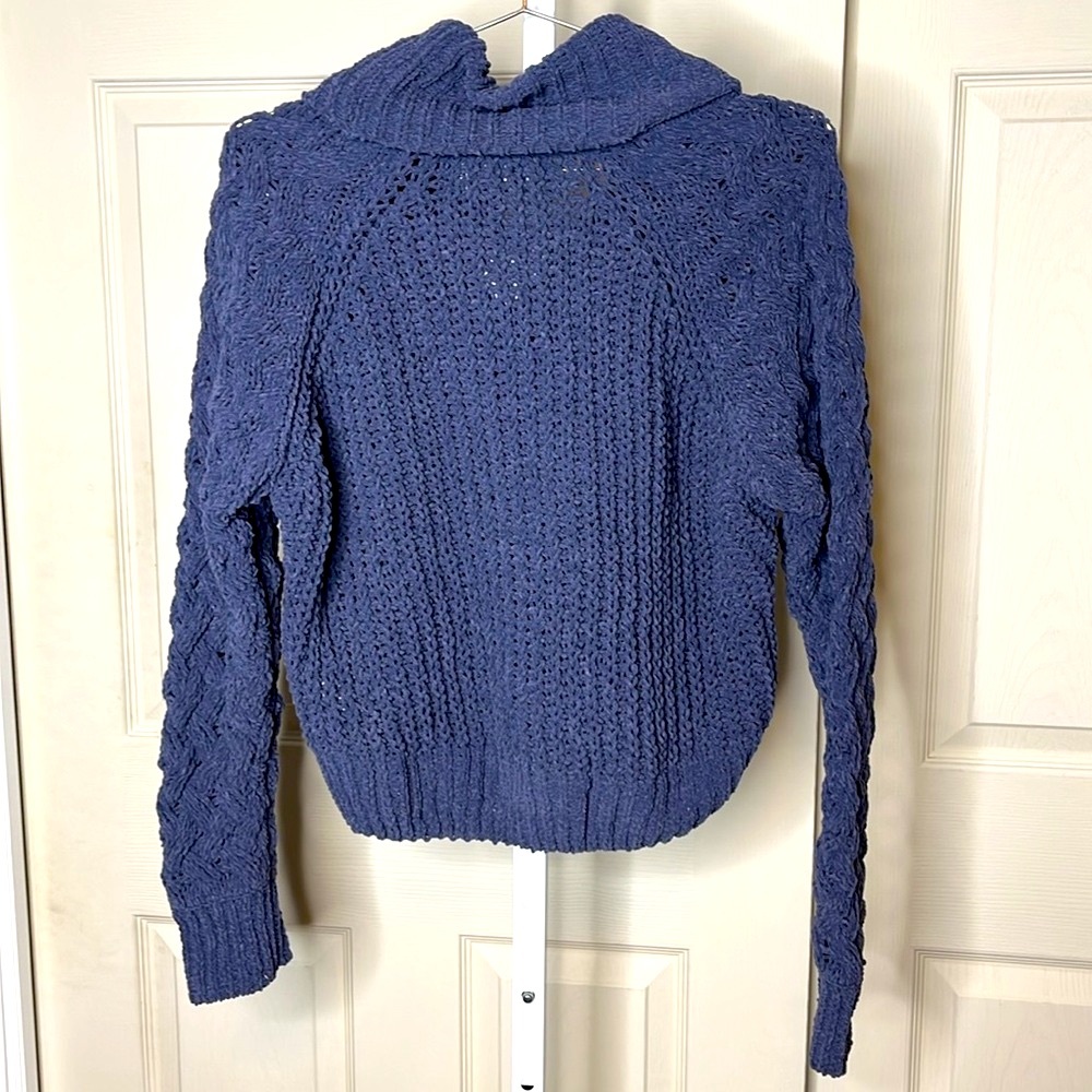 Kendal + Kylie cable knit textured turtleneck m - Picture 5 of 8